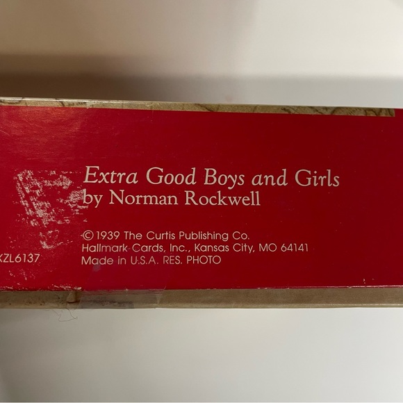 Vintage Springbok Saturday Evening Post Extra Good Boys &Girls 1000 Pieces - Picture 8 of 9